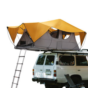 Tente <span class=keywords><strong>de</strong></span> toit à coque souple imperméable et légère <span class=keywords><strong>pour</strong></span> voiture, installation rapide, capacité <span class=keywords><strong>de</strong></span> 3 à 4 personnes <span class=keywords><strong>pour</strong></span> le camping terrestre tout-terrain 4x4 - Product Image 1