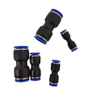 Raccord pneumatique bleu PU4 6 8 10 12 16 mm, raccord de tuyau d'air, connecteur en plastique droit - Product Image 4