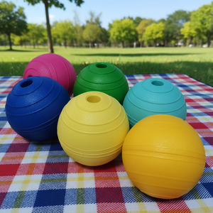 Vente directe du fabricant, jouets pour chiens en EVA de 8 cm, balle pour <span class=keywords><strong>chien</strong></span> durable, jouet <span class=keywords><strong>à</strong></span> mâcher classique léger pour animaux de compagnie, multicolores, interactif - Product Image 1