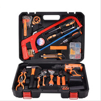 Boîte à outils multifonctionnelle pour la maison, ensemble d'outils à main, boîte à outils, kit de réparation, 108 pièces, kit mécanique complet, boîte à outils mécanique