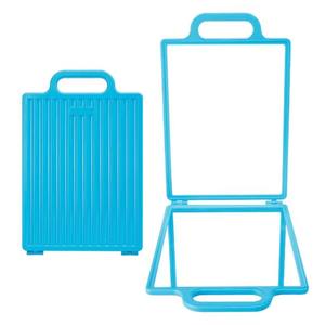 Espejo de Pared Profesional para Salón de Peluquería, Espejo de Peluquería Plegable Cuadrado, Espejo de Maquillaje Grande - Product Image 6