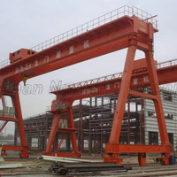 Grue à portique à double poutre haute performance avec caractéristiques de sécurité pour la construction