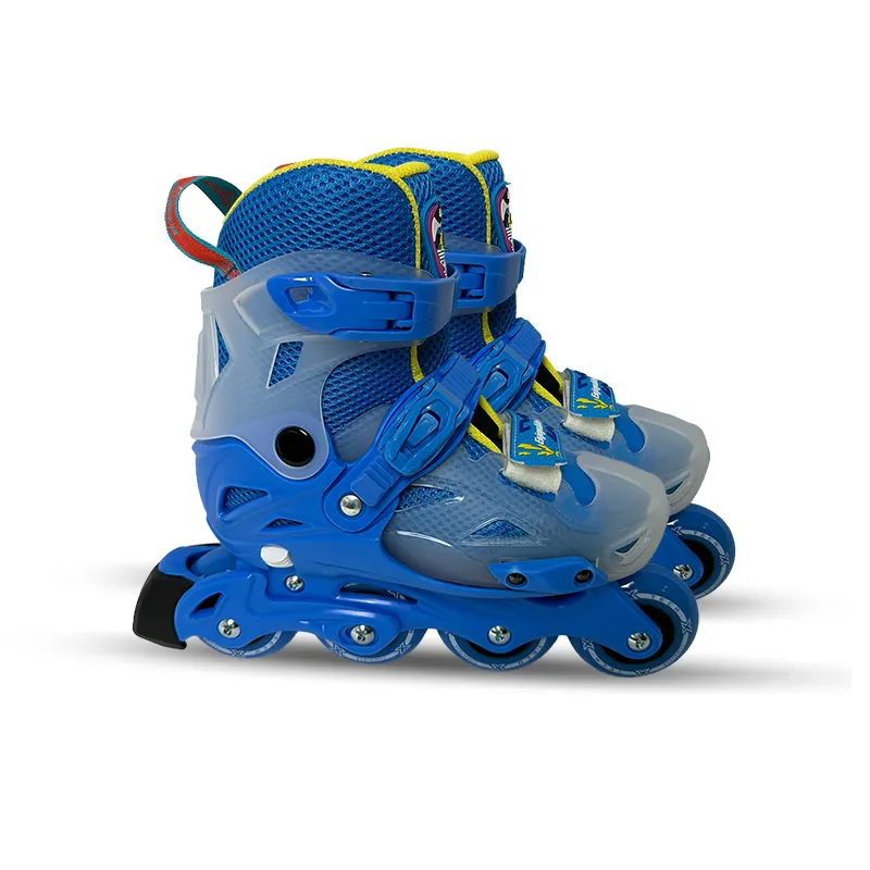 Sapatos retráteis para crianças com iluminação intermitente personalizáveis em linha para patins