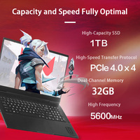Ordinateur portable de jeu personnalisé RTX4080 Omen 9 I7-13700HX 32 Go DDR4 SSD Écran 2,5K 240 Hz Clavier anglais Windows 10 16 pouces