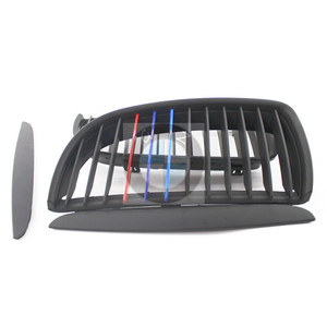 กระจังหน้า BMW E90 E91 สีดำด้าน สไตล์ M ผลิตจากพลาสติก ABS สำหรับปี 2006 2008 ซีรีส์ 3 ชุดแต่งกันชนพร้อมช่องรับอากาศ - Product Image 2