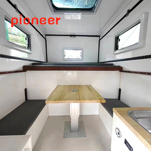 Úc tiêu chuẩn sợi thủy tinh xe tải cắm trại trượt trên xe bán tải Camper rvs Pop Up Camper với nhà bếp - Product Image 6