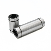 Rodamiento Lineal LM8LUU, Guía de Movimiento Lineal, Buje de Acero Cromado P6 de Precisión, Eje de 8 mm, Autolubricante, Precio de Fábrica