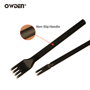 Owden Chuyên Nghiệp Cấp Da Thủ Công Công Cụ 1-2-4 Prong Kim Cương Lỗ Đục Tự Làm Kim Cương Đục Cho Khâu OEM ODM Dụng Cụ Tay - Product Image 4