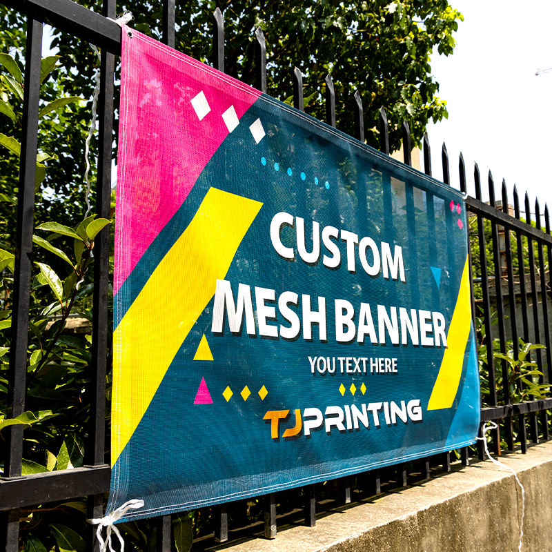 Bannière en maille PVC 9x9