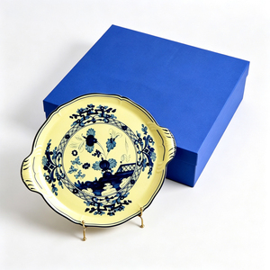 Assiette ovale en porcelaine de style italien écologique de 35 cm, vente en gros, emballage cadeau pour la table - Product Image 4