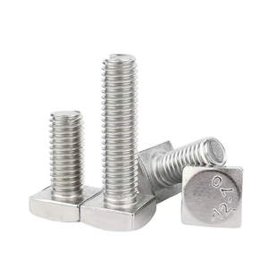 OEM A2-70 SS304 Produits de quincaillerie de fixation en acier inoxydable Boulons à tête carrée M4 M5 M6 8mm - Product Image 2