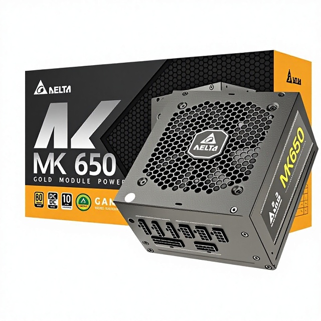 Delta Rated 650W Gold 80 PLUS Certified Full-Mode ATX Gaming SGCC Material Private Mold Desktop Computer Power Supply
