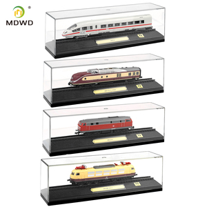 Locomotora de <span class=keywords><strong>Tren</strong></span> a <span class=keywords><strong>Escala</strong></span> <span class=keywords><strong>N</strong></span> 1:160, de Metal Fundido a Presió<span class=keywords><strong>n</strong></span>, con Vitrina Acrílica para Coleccionistas y Aficionados - Product Image 1