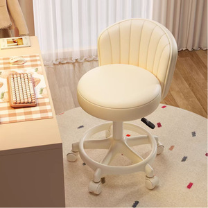 Sedia da Toeletta Moderna Nordica Regolabile con Ruote Silenziose a 360° °   Sedia Girevole <span class=keywords><strong>per</strong></span> Ufficio Domestico e Salone di Bellezza - Product Image 1