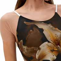 Maillot de Danza para Mujeres y Niñas |   Maillot de Ballet de Terciopelo para Danza, para Actuaciones y Clases |   Diseño Elegante de Corte Alto