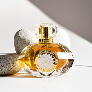 New Design Can Customized in Transparent Colors 30ml 50ml 100ml Spray Irregular Perfume <b>Bottle</b> with <b>Box</b> Packaging - Product Image 1