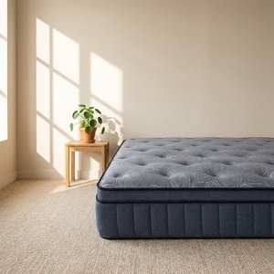 Colchón Moderno de Alta Gama para Dormitorio, con 7 Zonas de Muelles Ensacados, Tamaños Doble, King y Individual, Viscoelástico, Látex Natural, Gel Refrigerante y Espuma Viscoelástica - Product Image 1