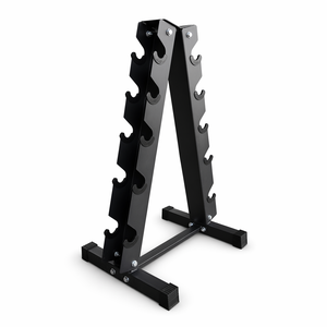 Soporte de Almacenamiento para Mancuernas al por Mayor, Estante de 5 Niveles en Forma de A con Base de Goma Antideslizante para Gimnasio en Casa y Organizador de Fitness - Product Image 3