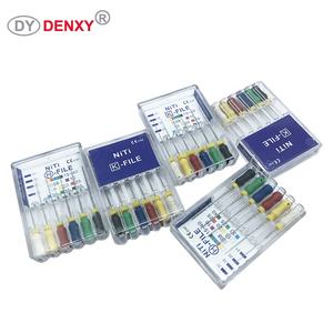 Denxy Limes endodontiques dentaires Utilisation manuelle Fichiers K <span class=keywords><strong>Niti</strong></span> Carré H Fichiers manuels Taille 10 6 pièces/par boîte Utilisation manuelle - Product Image 6