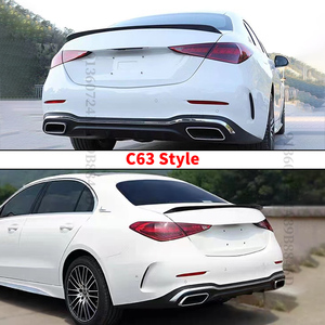 <span class=keywords><strong>D</strong></span>éflecteur <span class=keywords><strong>d</strong></span>'<span class=keywords><strong>air</strong></span> de lèvre de coffre arrière pour <span class=keywords><strong>Mercedes</strong></span> Benz C W206 AMG C63 Style Sedan 4 portes 2022 2023 Accessoires de réglage - Product Image 4