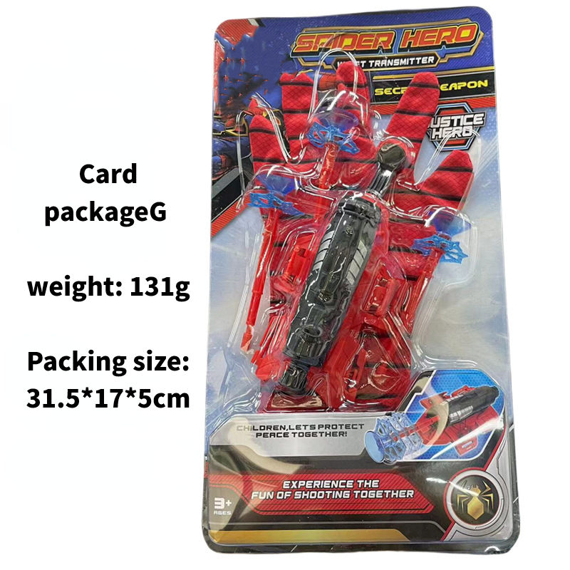 Launcher +3 bullets +2 straps + gloves + spider silk