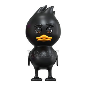 รูปปั้นรูปเป็ดขี้เหร่รูปปั้นนกนกตกแต่งงานศิลปะในร่มของเล่นของผู้ผลิตออกแบบการ์ตูนที่กำหนดเอง - Product Image 5