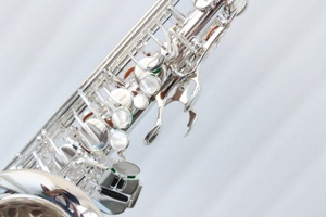 Di alta qualità argento sassofono contralto professionale in ottone corpo Eb Woodwind Orchestra Saksofon sassofon sassofono contralto - Product Image 3