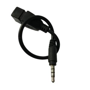 Conector de Audio AUX de 3,5mm (1/8 pulgadas) macho a USB 2,0 hembra OTG Adaptador convertidor Cable para reproducir música con U-Disk en su coche - Product Image 4
