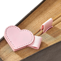 Clips à stylo en forme de cœur autocollants, porte-stylo pour tablette avec cadeaux de bienvenue pour une utilisation au bureau, organisateur de carnet