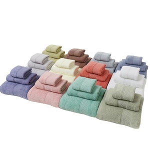 <span class=keywords><strong>Serviette</strong></span> de bain en coton 100% premium, tissage uni, <span class=keywords><strong>tissu</strong></span> écologique, séchage rapide, ensemble de serviettes pour la maison et l'hôtel - Product Image 1