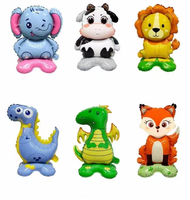 Ballons en Mylar en forme d'animaux (Crabe, Homard, Escargot, Phoque, Hippocampe, Tortue) pour centres de table, baby shower, anniversaire, remise de diplôme, jeux écologiques
