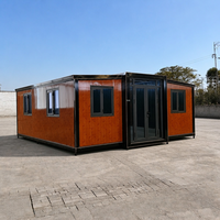 Casa Contenedor Expandible Económica, Estructura de Acero Prefabricada, Vivienda Pequeña de Fácil Instalación, Lista para Habitar