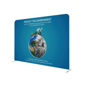 Expositor de Exhibición Personalizable de Montaje Rápido, Mural de Fondo, Banderas y Pancartas de Tela de Poliéster Antiarrugas - Product Image 1