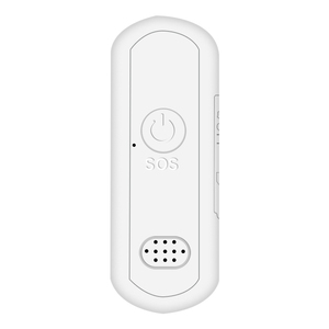Mini traceur GPS avec bouton SOS, corps en plastique blanc, localisateur de positionnement GPS pour enfants - Product Image 4