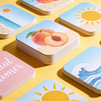 Sous-verres ronds en carton absorbant 60 pt, vente en gros, sous-verres en papier pour bar, sous-verres à bière pour boissons