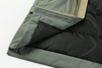 Veste d'hiver en duvet de canard personnalisable pour homme, style long, épaisse, avec logo et couleur au choix, idéale pour l'extérieur