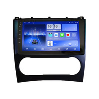 Radio para Auto para Benz Clase C 2005-2009, Autoradio Android 2Din, Estéreo para Auto, Reproductor de DVD con GPS, Navegación, Multimedia, Android Auto, Carplay