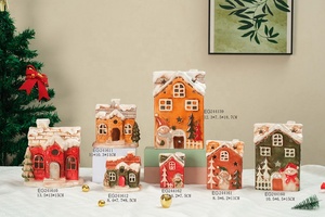 2025 <strong>Christmas</strong> New Design Ceramic Paint <strong>House</strong> <strong>Custom</strong> Size <strong>Village</strong> <strong>House</strong> Hot Sale - Product Image 6