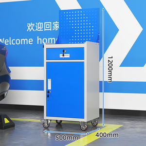 Carro de Herramientas para Reparación de Automóviles OUMEIDA con Diseño de 4 Cajones con Cierre, Caja Móvil Resistente de Empuje Manual, Capacidad de Carga de 200 kg - Product Image 3