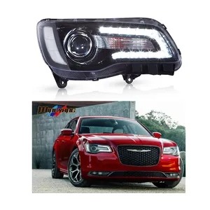 High Quality Headlamps Head Lamp Light Headlight Car Accessories US Version For Chrysler 2011-2014 300c Headlights