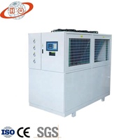 Refroidisseur d'eau industriel à glycol Honeywell R32/R404A/R134A/R407C, système 20HP 60KW, refroidi par air