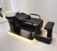 Werkspreis professioneller Haarschwäsche-Massagestuhl Spa-Kopf-Wassertherapie Shampoobett mit Dampfer Salonmöbel modern