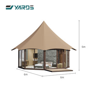 커스텀 스타일 럭셔리 컴포트 해변 리조트 방수 글랩핑 호텔 텐트 - Product Image 1