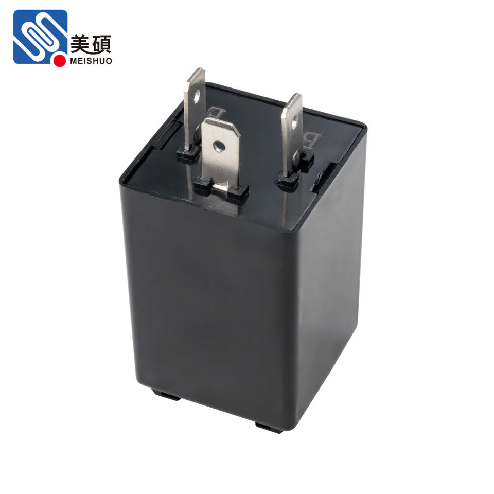 MFI-3-24V 3P 24V DC Low Power Flasher Relay Unit Nickel-plated Copper Multi-Purpose Turn Signal Hazard Warning Made