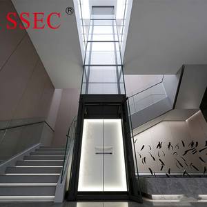 Ascensor Residencial SSEC de Fábrica para 3-5 Personas, Elevador Doméstico Pequeño de 400 kg, Elevador para Casa de 3 Pisos - Product Image 3