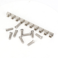 Pont fixe FBI 10-15 pour borniers de 15 mm, barre de raccordement à 10 positions pour connecteurs de borniers modulaires sur rail DIN