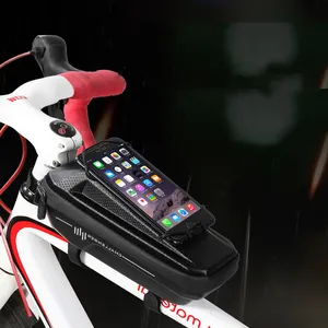 Electric Scooter Cycling Accessories Lightweight Hard Shell Upper Tube Front Frame Bicycle Bike Bag