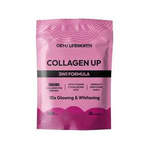 LIFEWORTH Polvere di Peptidi di Collagene Marino Multi-Vitamina C Idrolizzato per lo Sbiancamento della Pelle - Product Image 1