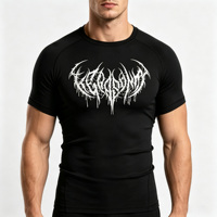 Rashguard de compression pour homme pour MMA, avec empiècements en mesh, anti-humidité, léger, pour le Jiu-Jitsu Brésilien