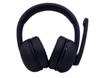 Casque sans fil supra-auriculaire avec microphone, idéal pour le gaming, les appels en ligne et l'utilisation quotidienne au bureau